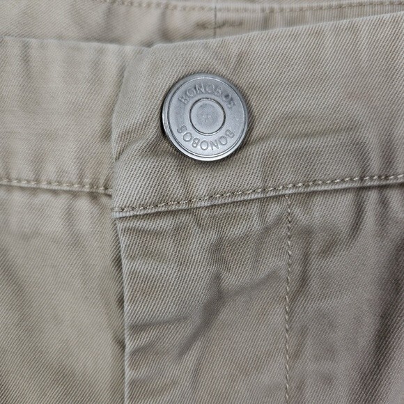 Bonobos Mens Straight Leg Plaid Lined Pocket Washed Chinos Size 35x30 - Picture 5 of 9
